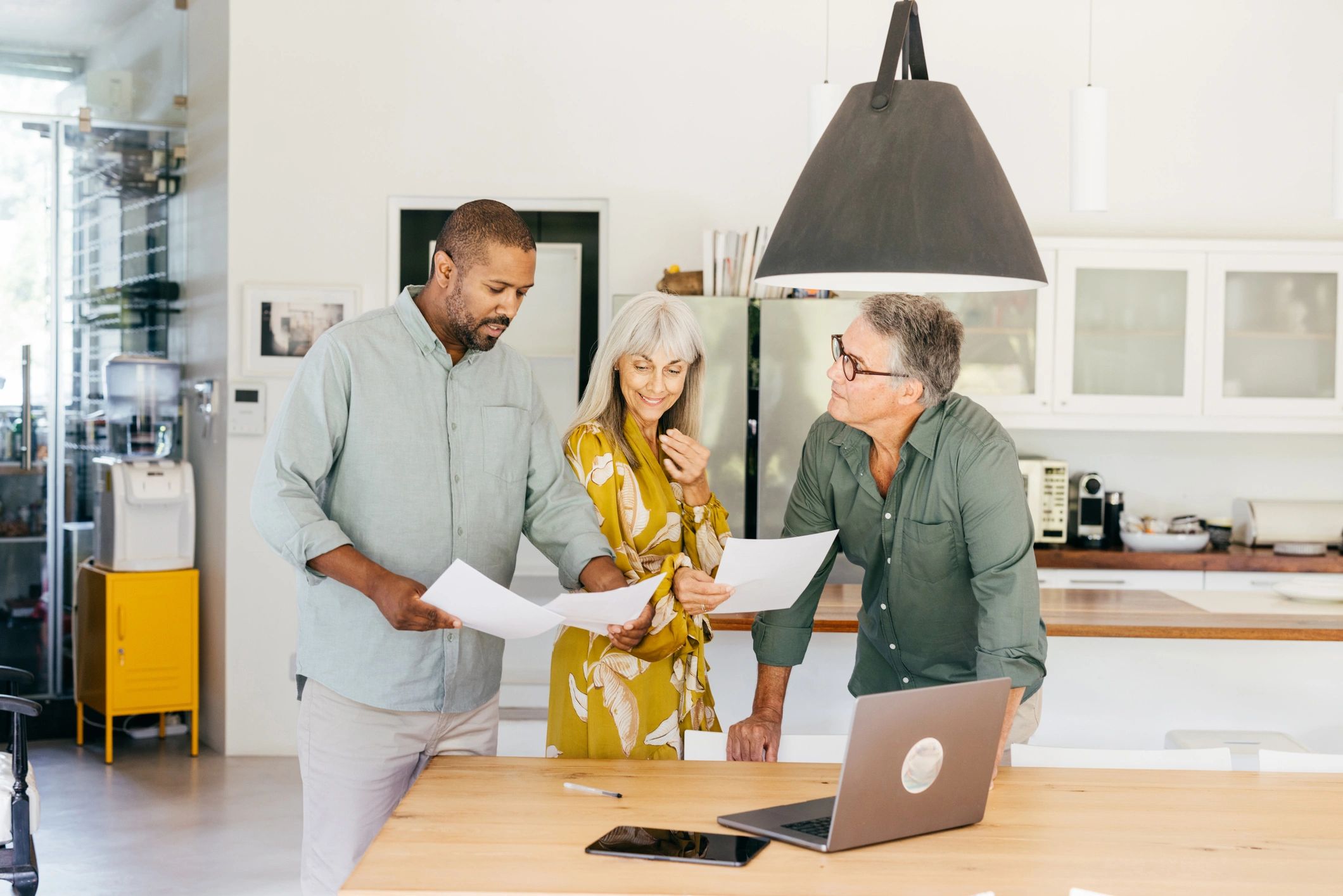 property manager working with owners