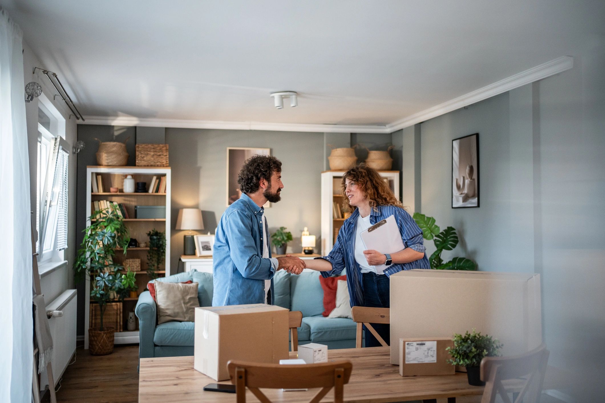 happy tenants rental property modern
