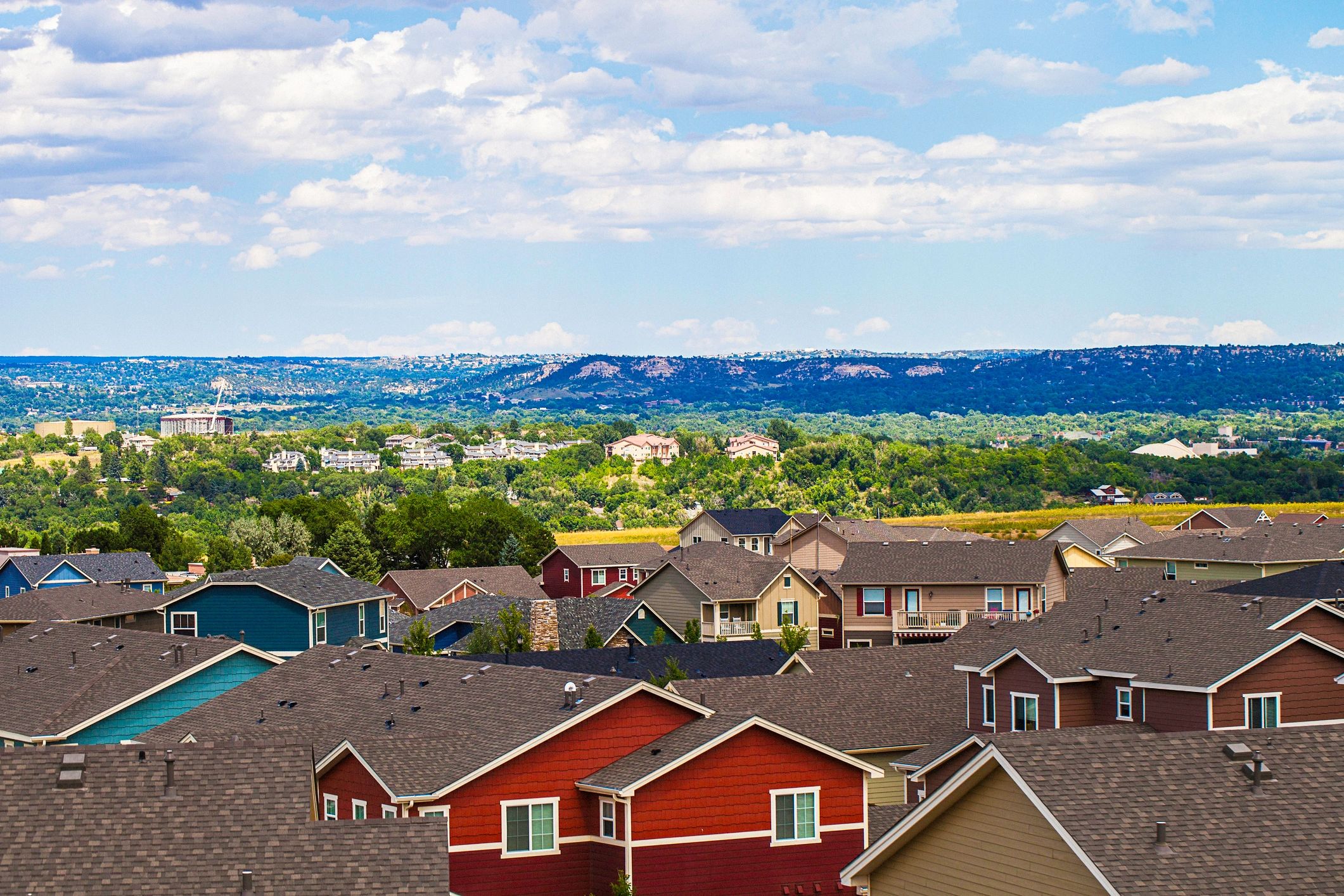 Colorado Springs property management exterior residential building